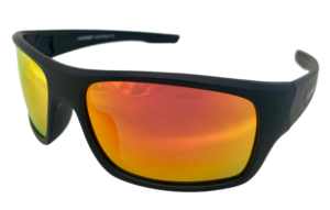 HP020 Black with Orange Mirror