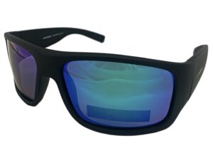 HP005 Black with Blue/Green Mirror